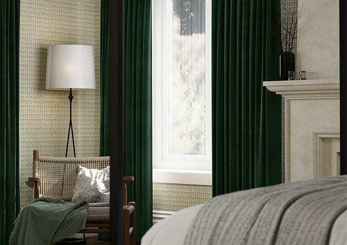 Premier Velvet (Thermal Blackout), Ivy Green - Made to Measure Curtains - Image 5
